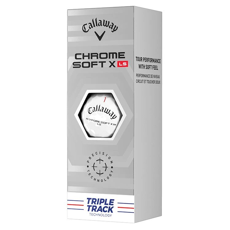 Callaway Chrome Soft X LS Triple Track Golf Balls 4 Callaway Chrome Soft X LS Triple Track Golf Balls - Image 4