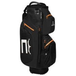 Cobra 2022 Ultradry Pro Waterproof Golf Cart Bag -Callaway || TaylorMade || Odyssey Sales Cobra Ultradry Pro Waterproof Golf Cart Bag Black Gold Fusion 3