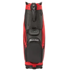 TaylorMade 2022 Tour Golf Cart Bag -Callaway || TaylorMade || Odyssey Sales TaylorMade Tour Golf Cart Bag Black Red 4
