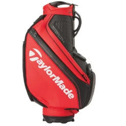 TaylorMade 2022 Tour Golf Cart Bag -Callaway || TaylorMade || Odyssey Sales TaylorMade Tour Golf Cart Bag Black Red 5