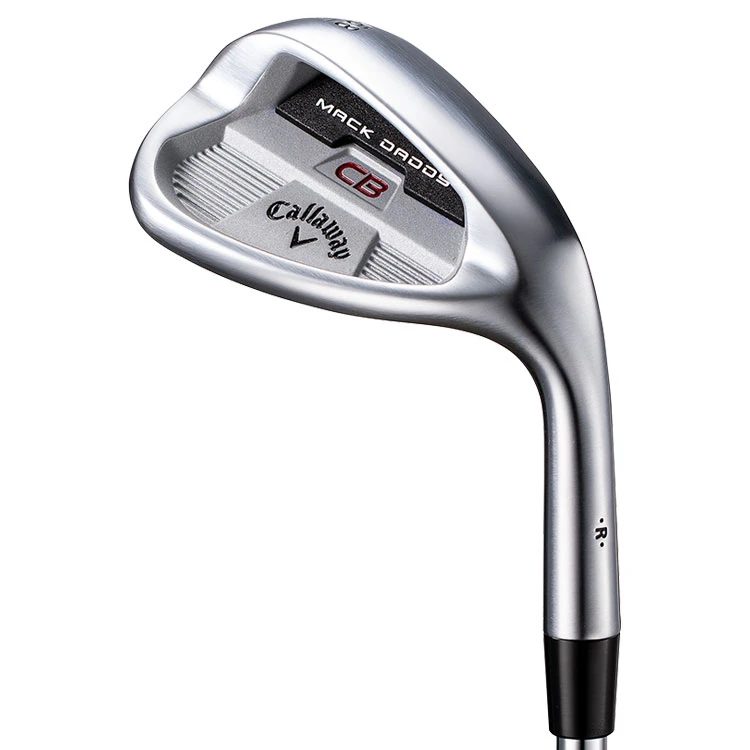 Callaway Mack Daddy CB Brushed Chrome Golf Wedge 1 Callaway Mack Daddy CB Brushed Chrome Golf Wedge